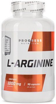 Амінокислота для спорту Progress Nutrition L-Arginine 90 capsules 868428 фото