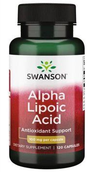Swanson Alpha Lipoic Acid 100 mg - 120 Capsules 1456665 фото