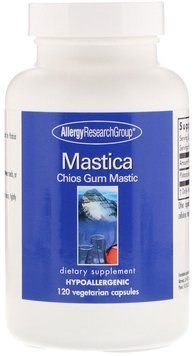 Allergy Research Group Mastica Chios Gum Mastic 120 Veggie Caps (ALG-73660) 576333 фото