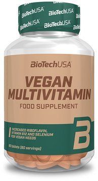 BioTech Vegan Multivitamin 60 таблеток 851757 фото