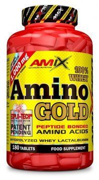 Амінокислота для спорту Amix Pro Amino Whey Gold 180 tablets/30 servings/Unflavored 966975 фото