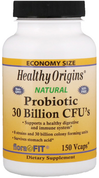 Healthy Origins Probiotic 30 Billion CFU's (Shelf Stable) 150 Vcaps (HOG-55518) 586881 фото