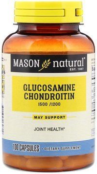 Mason Natural Glucosamine Chondroitin Глюкозамин Хондроитин 60 капсул 893732 фото