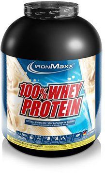 Протеин IronMaxx 100% Whey Protein 2350 g /47 servings/ Latte Macchiato 667475 фото