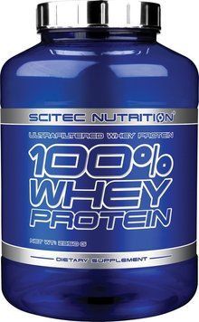 Протеїн Scitec Nutrition 100% Whey Protein 2350 g /78 servings/ Strawberry 387504 фото