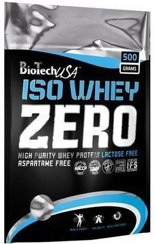 Протеин BioTechUSA Iso Whey Zero 500 g /20 servings/ Walnut Liqueur 381262 фото