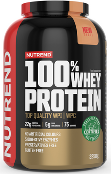 Протеїн Nutrend 100% Whey Protein 2250 g / 75 servings / Vanilla 843844 фото