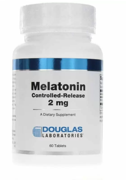 Douglas Laboratorie Controlled-Release Melatonin 2 mg Мелатонін 60 таблеток 882246 фото