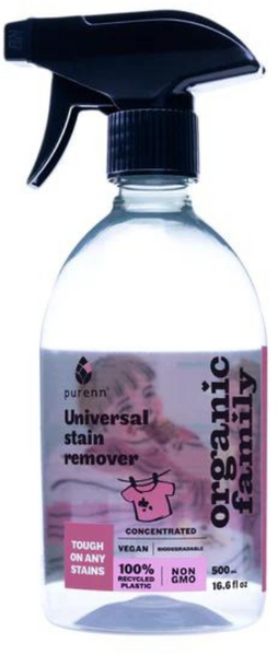 Натуральный универсальный пятновыводитель-концентрат Purenn Organic Family с рябиной 0.5 л (4751024881910) 1323459 фото