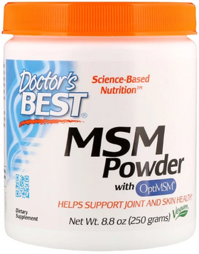 Doctor's Best MSM Powder with OptiMSM 8.8 oz (250 g) (DRB-00076) 585151 фото