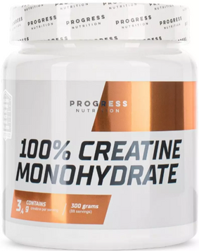 Креатин Progress Nutrition Creatine Monohydrate&nbsp;300 g / 88 servings 1076424 фото