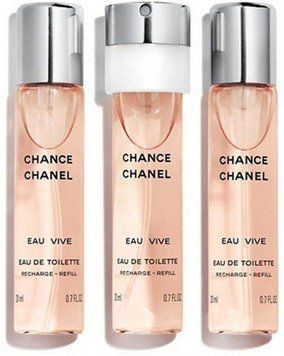 Туалетна вода Chanel Chance Eau Vive 3x20 ml Рефіл 660408 фото