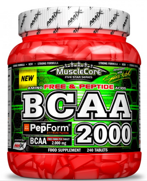 Амінокислота для спорту Amix MuscleCore&reg; BCAA with PepForm 240 tab / 80 послуг 1059682 фото