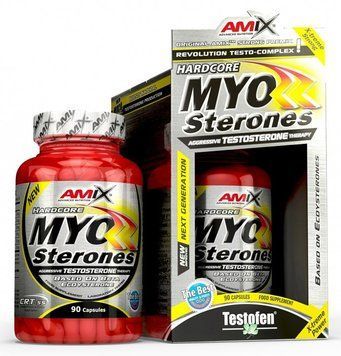 Бустер тестостерону Amix Myosterones with Testofen 90 capsules/ 30 servings 969027 фото