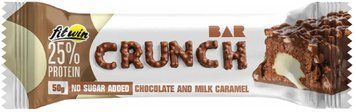 FitWin Crunch Bar - 12x50g Chocolate and Milk Caramel 1459702 фото