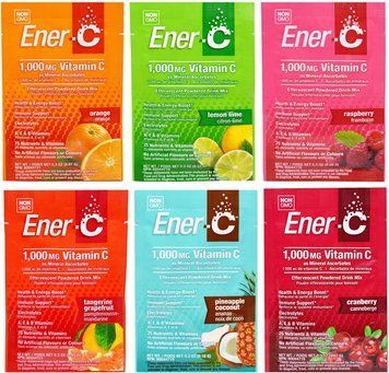 Ener-C Vitamin C 1 pacs Витаминный напиток для повышения иммунитета, аccорти 491908 фото
