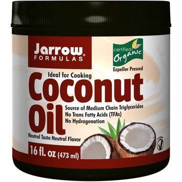 Jarrow Formulas Organic Coconut Oil 16 oz (473 g) Кокосовое масло 552626 фото