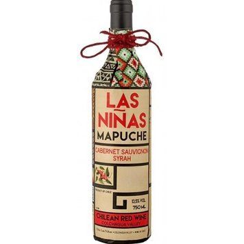 Вино Las Ninas Mapuche Cabernet Sauvignon-Syrah червоне сухе 0.75л (WHS7804661041418) 1249613 фото
