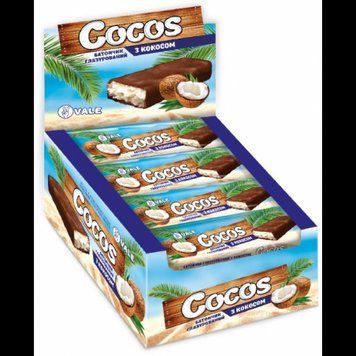 Батончик Vale Cocos Bar 25x35g / 25 servings 1032690 фото