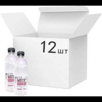 Упаковка води мінеральної природної негазованої Gudauri Water+ 12х0.5 л (4860114390031_12) 1280065 фото