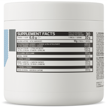 OstroVit PUMP Pre-Workout 300 g / 30 servings / Lemon 391980 фото