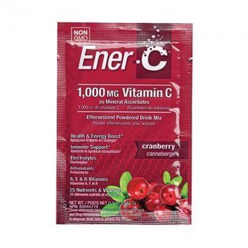 Ener-C Multivitamin Drink Mix Vitamin C Підвищення імунітету з вітаміном C 1000 мг Смак Журавлина 1 пакетик 1117666 фото