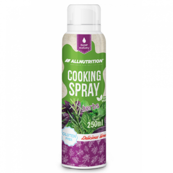Низкокалорийное масло-спрей All Nutrition Cooking Spray 250 ml / 909 servings / Herbs Oil 1039948 фото