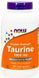 Now Foods Taurine, Double Strength, 1,000 mg, 250 Veg Capsules (NF0143) 634744 фото 1