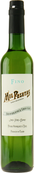 Вино Mil Pesetas "Jeres Fino" (сухе, біле) 0.5л (BDA1VN-VBD050-005) 651691 фото
