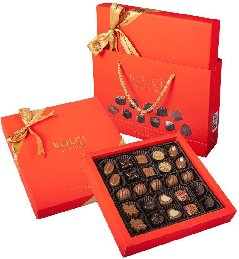 Цукерки Bolci Miracle Red Assorted Chocolate Pralines Box 308 г