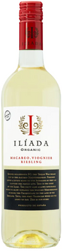 Вино Anecoop Iliada Organic White D.O., біле, сухе 12.5% (0.75 л) (MAR8412276105297) 1150826 фото