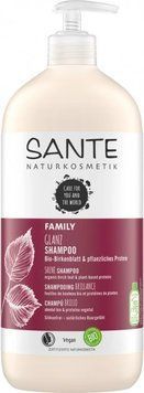Sante Family Organic Birch Leaf & Plant Protein Shine Shampoo БІО-Шампунь рослинні протеїни та березове листя 950 ml 895629 фото