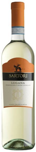 Вино Sartori Lugana La Musina DOC, біле напівсухе, 13.5% 0.75л (MAR8005390004906) 1150914 фото