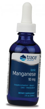 Trace Minerals Liquid Ionic Manganese Ионный Марганец 10 мг на порцию 59 мл 1042878 фото