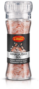 Соль Гималайская Vitana в мельничке 140 г (8593837256136) 1081465 фото