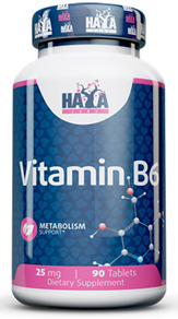 Haya Labs Vitamin B6 25 мг Витамин В6 90 таблеток 1054224 фото