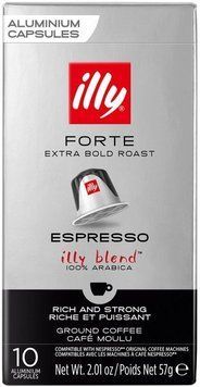 Кофе в капсулах ILLY Espresso Forte 100% Арабика 10x5.7 г (8003753158587) 1355182 фото