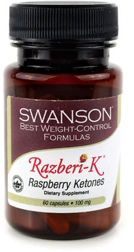 Swanson, Diet Razberi-K 100 mg 60 caps (SWA-04068) 608010 фото