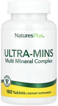 Nature's Plus Ultra-Mins Multi Mineral Complex - 180 caps 1468796 фото