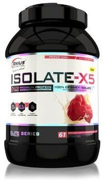Протеин Genius Nutrition Isolate-X5 2000 g / 61 servings / Choco-Raspberry 999089 фото