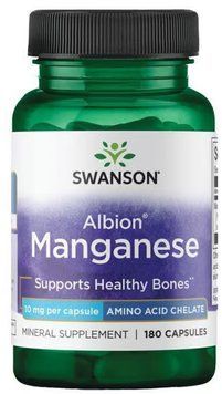 Swanson Albion Manganese 10mg - 180 Capsules 1456666 фото