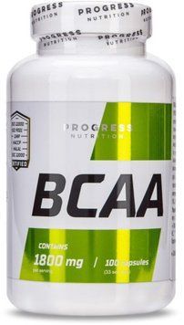 Амінокислота для спорту Progress Nutrition BCAA 100 capsules 868429 фото