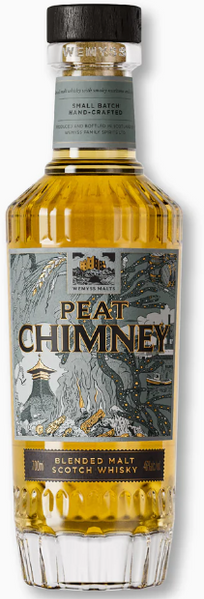 Віскі Wemyss Family Spirits Peat Chimney Blendered Malt Scotch Whisky 46% 0.7 л (WHS040232144943) 1214041 фото