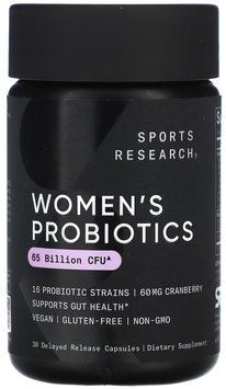 Sport Research Daily Women's Probiotics 65 Billion Cfu - 30 veg caps 1470602 фото