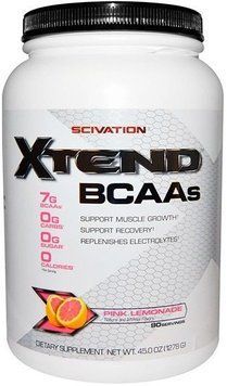 Амінокислота для спорту Scivation Xtend BCAAs 1278 g /90 servings/ Pink Lemonade 448011 фото