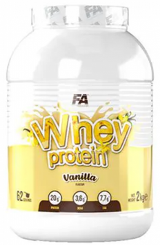Протеїн Fitness authority Wellness Line Whey Protein 2000 g / 62 servings / vanilla 1112789 фото