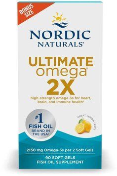 Nordic Naturals Ultimate Omega 2X - 90 softgels 1453328 фото