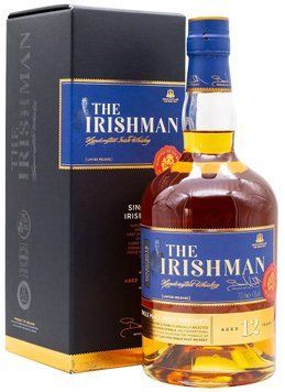 Віскі Irishman Single Malt Irish Whisky 12 років 40% 0.7 л у подарунковій упаковці (5099811906071) 1345996 фото
