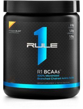 Амінокислота для спорту Rule 1 BCAA 160 g / 22 servings / Pure 788884 фото