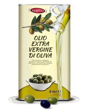Оливкова олія Vesuvio Extra Vergine di Oliva 5 л (DL3966) 602620 фото